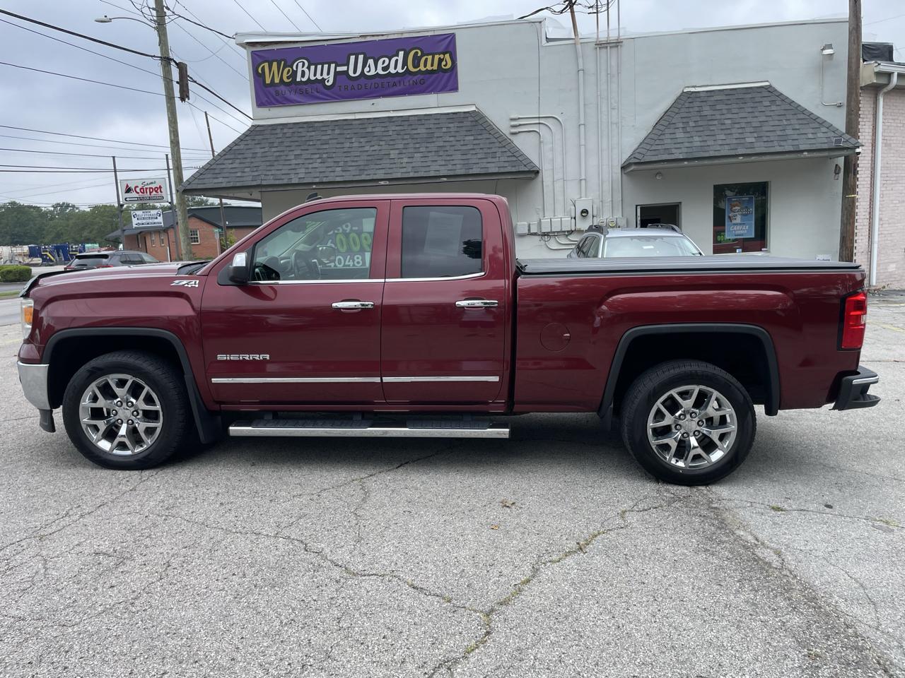 GMC Sierra 1500 4WD Double Cab 143.5" SLT 2014