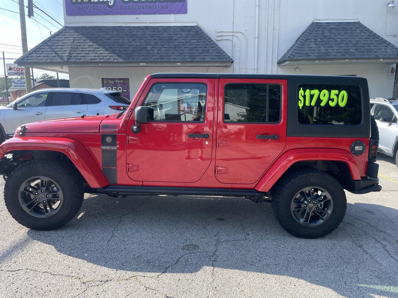 Jeep Wrangler JK Unlimited Freedom Edition 4x4 2018