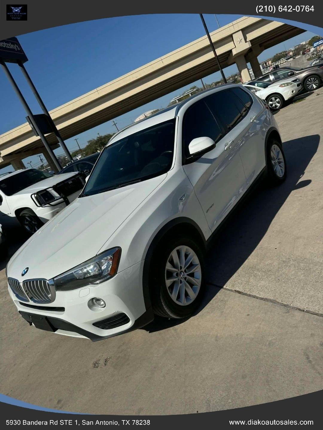 2017 BMW X3 sDrive28i RWD