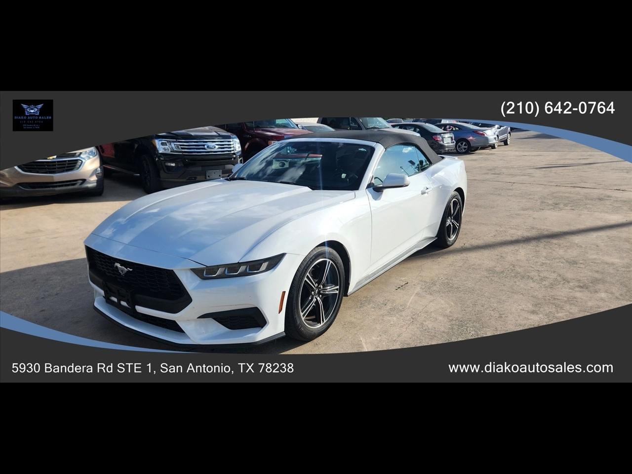 2025 Ford Mustang EcoBoost Premium Convertible