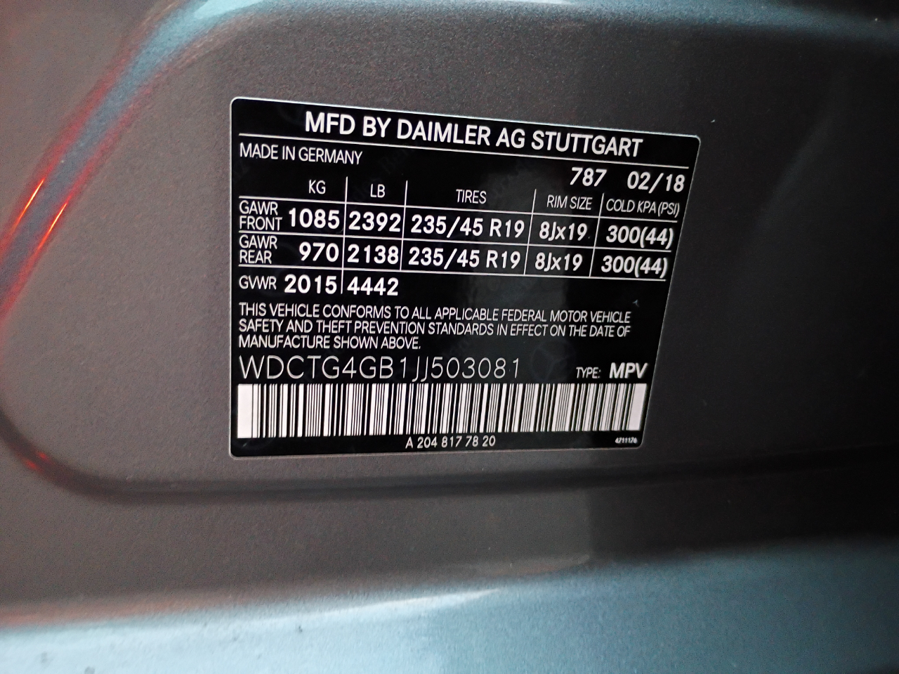 Mercedes-Benz GLA-Class GLA250 4MATIC 2018 Mercedes-Benz GLA-Class GLA250 4MATIC 2018