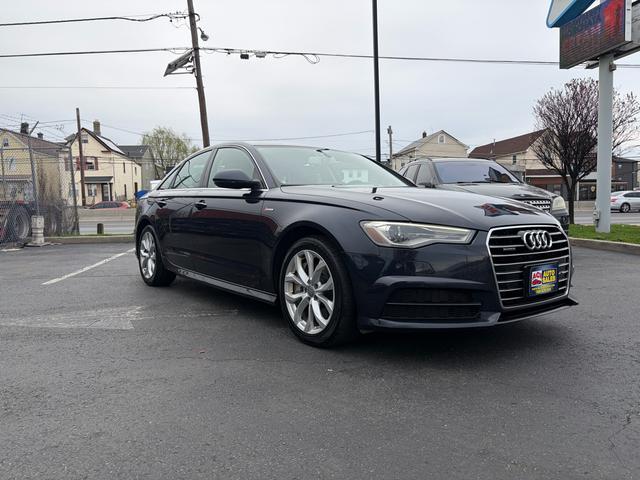 Blue 2017 Audi A6 3.0T quattro Premium Plus Sedan AWD Sedan All-Wheel Drive Automatic