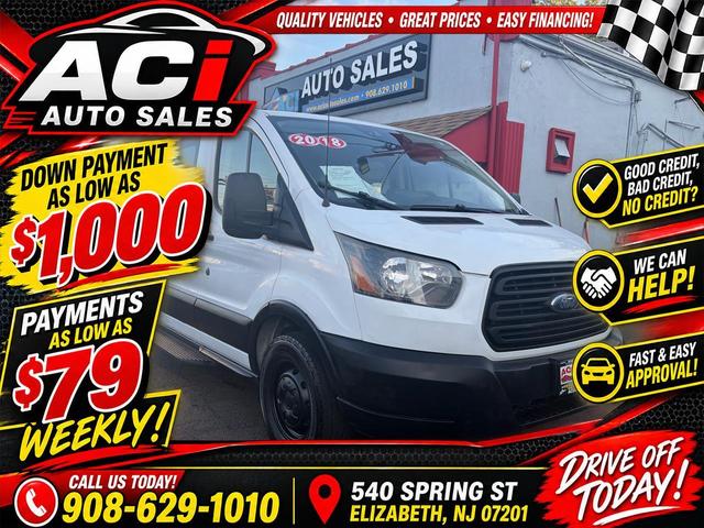 White 2018 Ford Transit Passenger Van Rear-Wheel Drive Automatic
