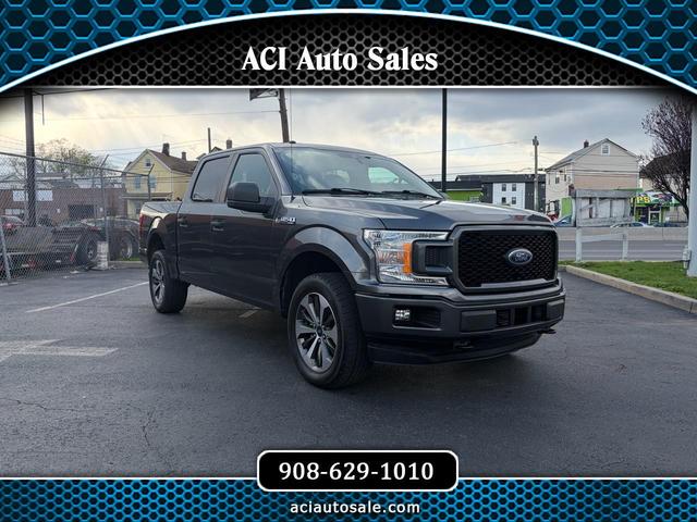 Gray 2019 Ford F-150 Pickup Truck Four-Wheel Drive Automatic