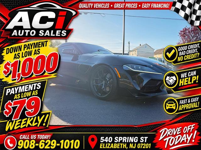 Black 2020 Toyota Supra Coupe Rear-Wheel Drive Automatic