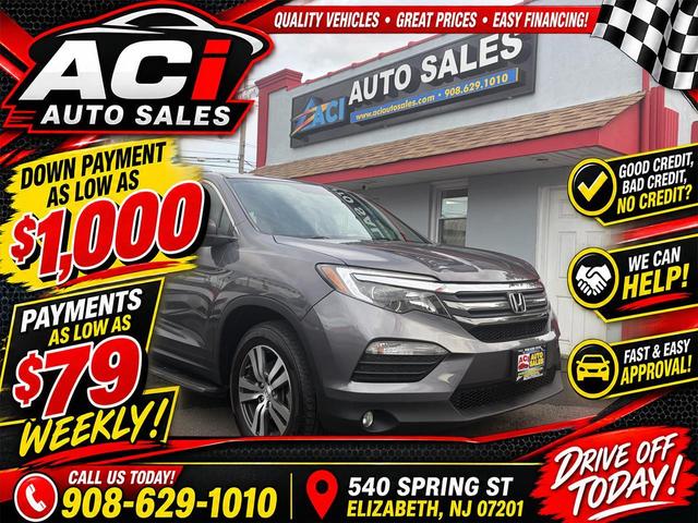 Gray 2018 Honda Pilot SUV / Crossover All-Wheel Drive Automatic