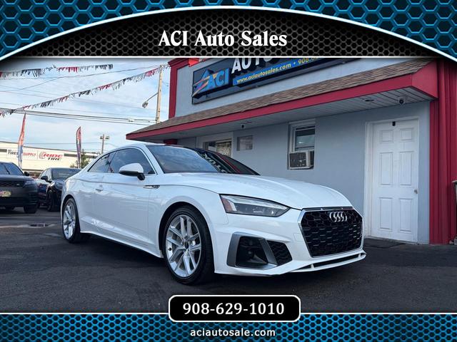 White 2023 Audi A5 Coupe All-Wheel Drive Automatic