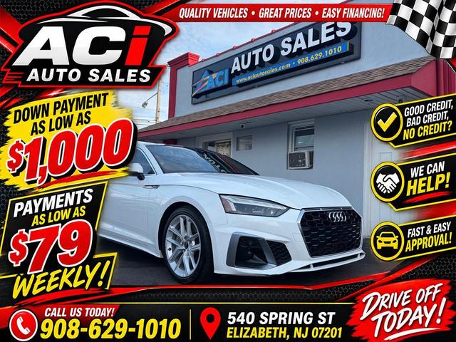 White 2023 Audi A5 Coupe All-Wheel Drive Automatic