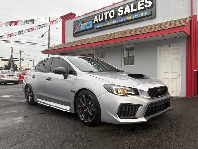 Silver 2018 Subaru WRX Sedan All-Wheel Drive Manual