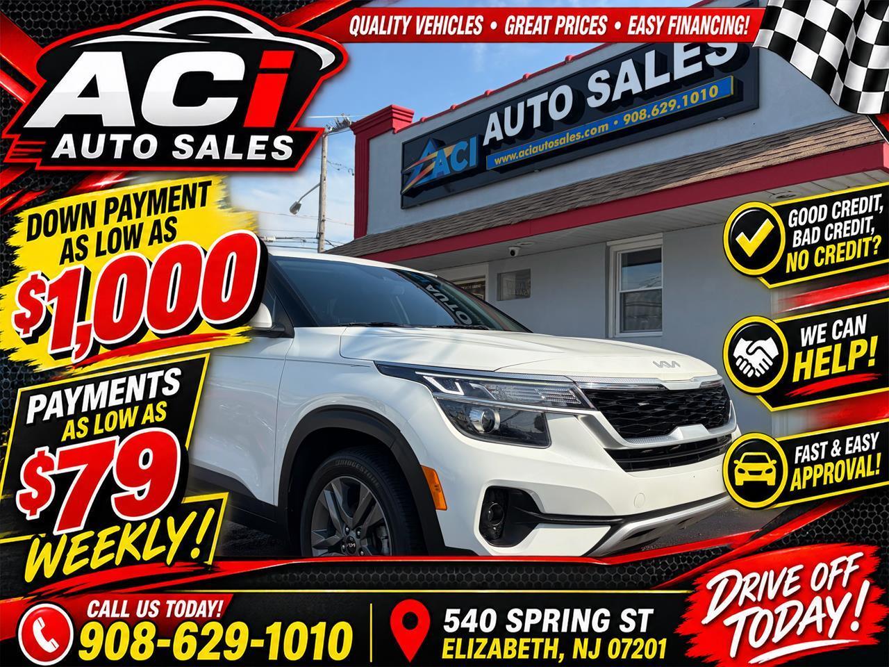 White 2022 Kia Seltos SUV / Crossover Front-Wheel Drive Automatic