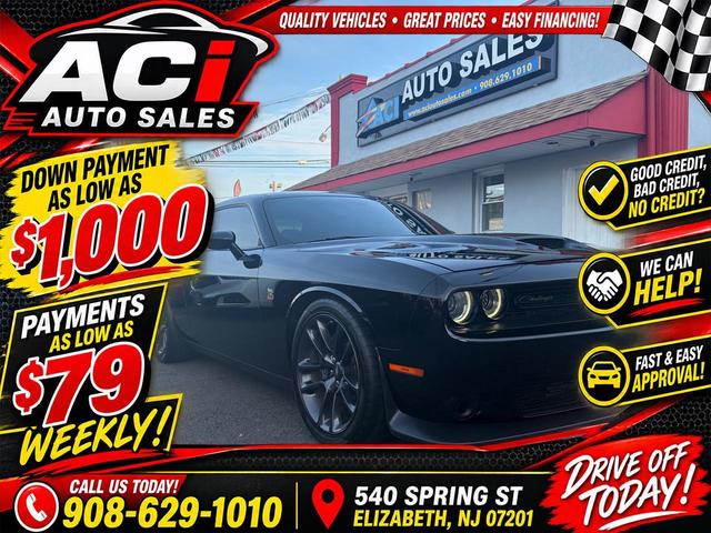 Black 2021 Dodge Challenger Coupe Rear-Wheel Drive Automatic