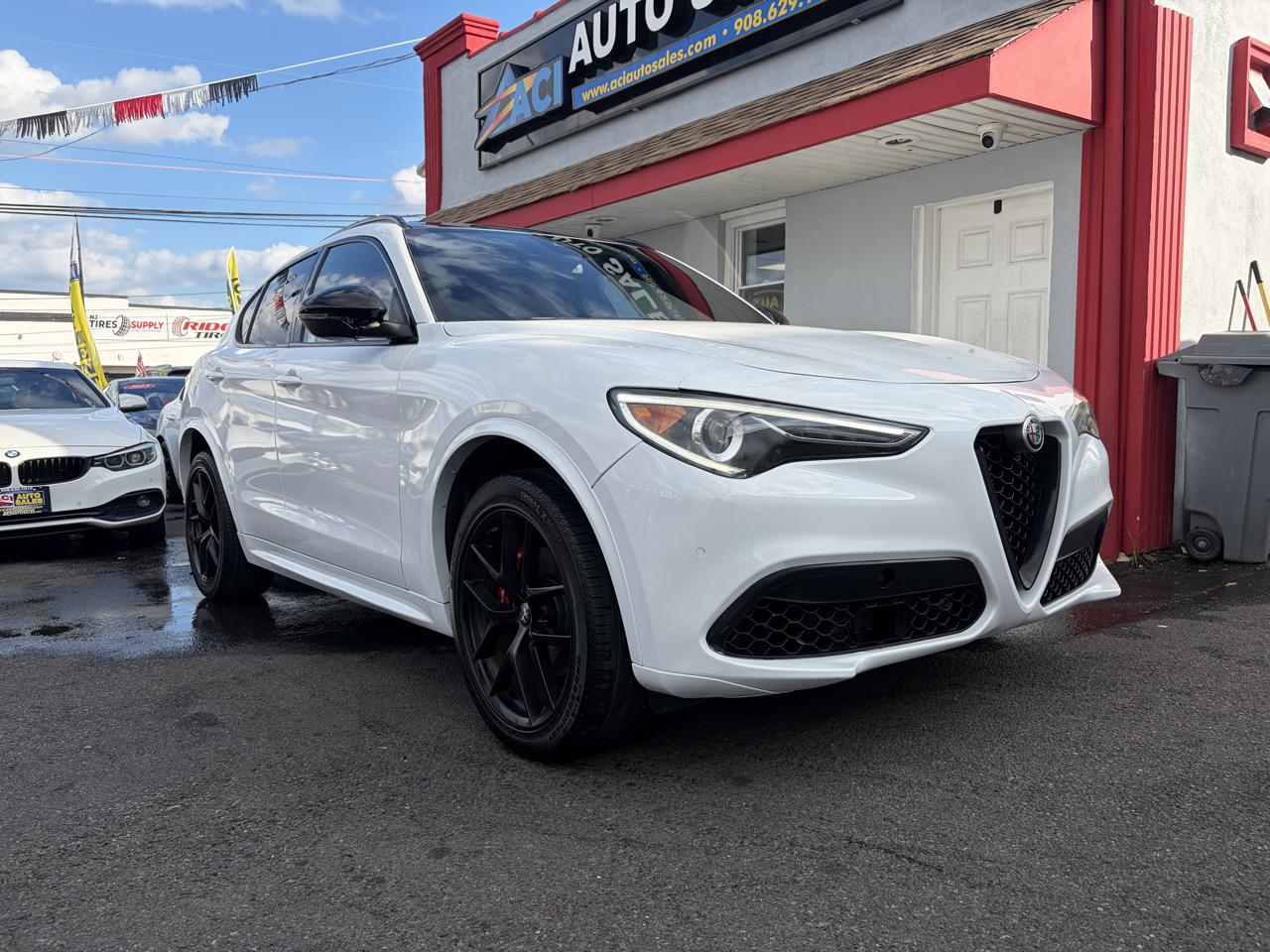 White 2020 Alfa Romeo Stelvio SUV / Crossover All-Wheel Drive Automatic