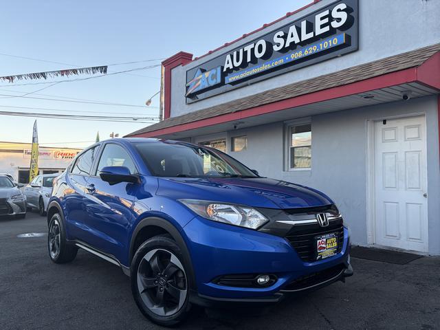 Blue 2018 Honda HR-V SUV / Crossover All-Wheel Drive Automatic