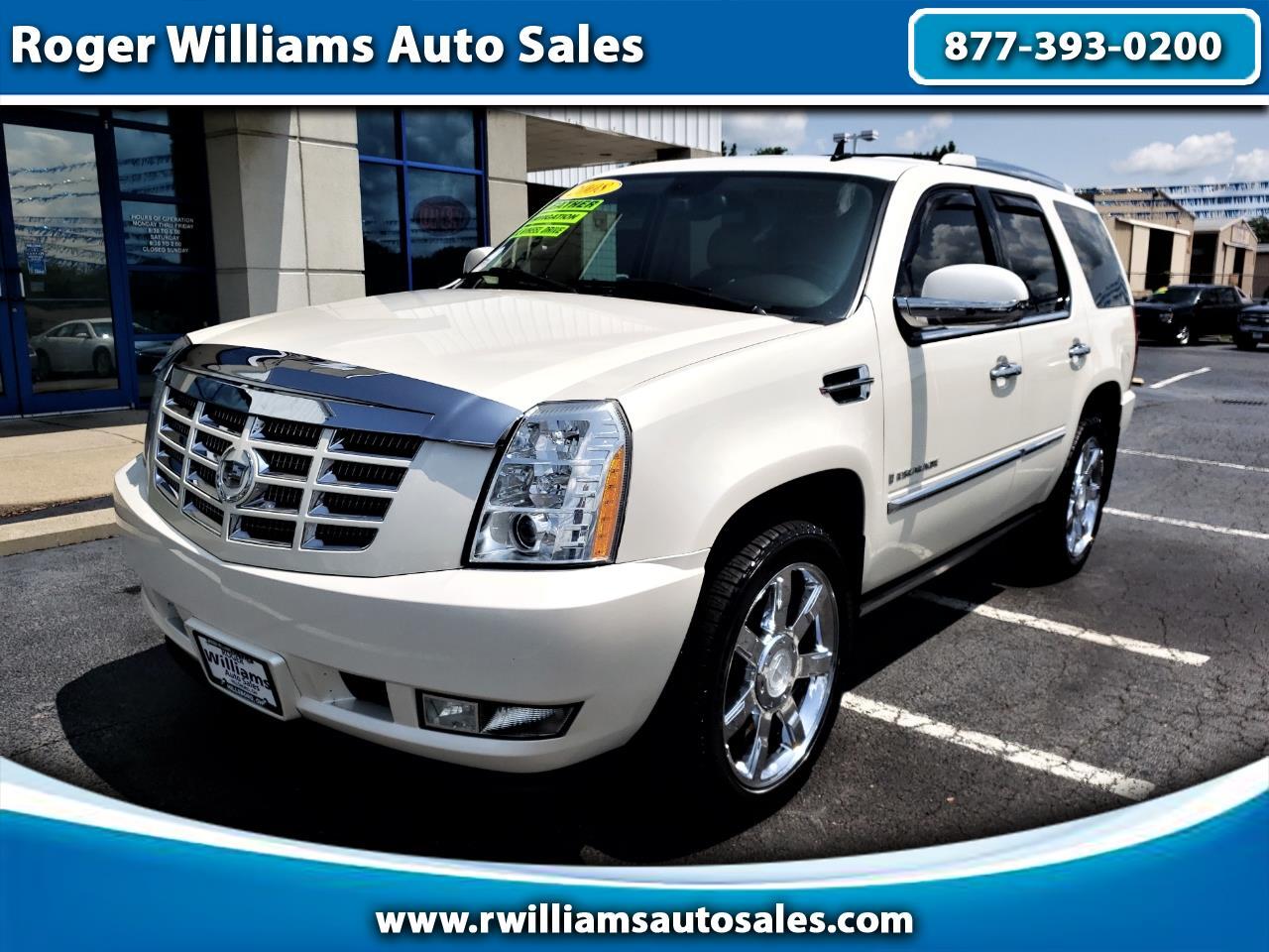 Used 2008 Cadillac Escalade AWD 4dr for Sale in Hillsboro OH 45133