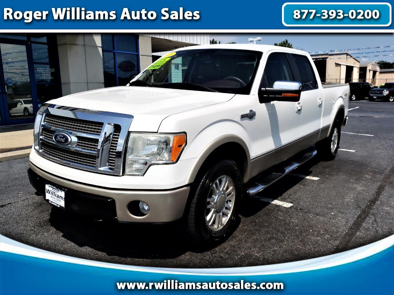 Used 2010 Ford F 150 4wd Supercrew 145 King Ranch For Sale