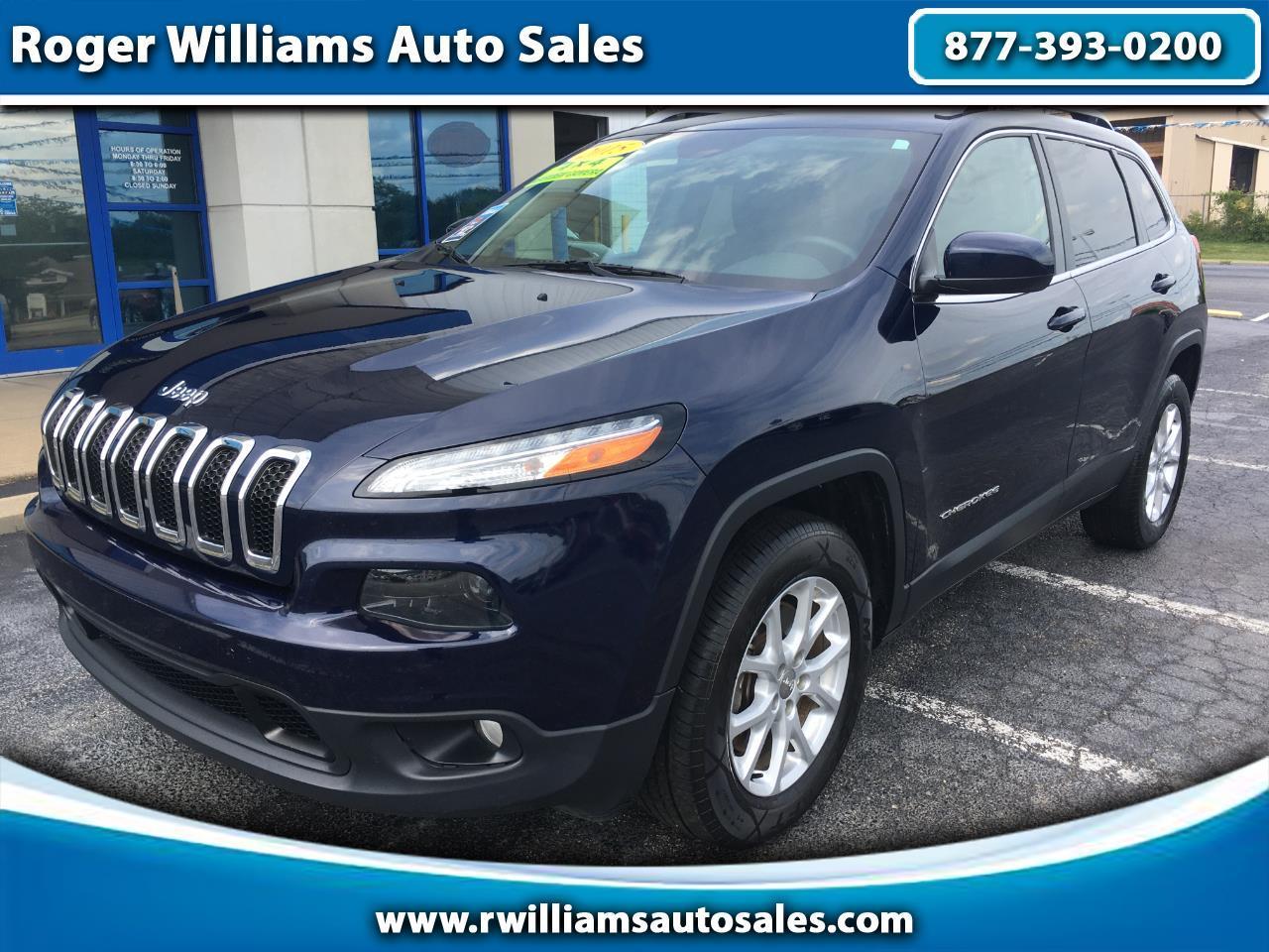 Used 15 Jeep Cherokee 4wd 4dr Latitude For Sale In Hillsboro Oh Roger Williams Auto Sales