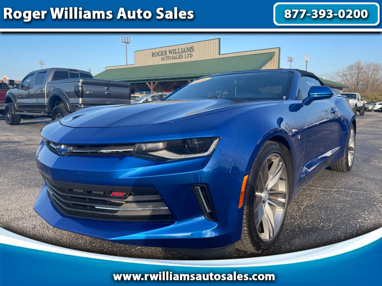 2016 Chevrolet Camaro 2LT RS Convertible