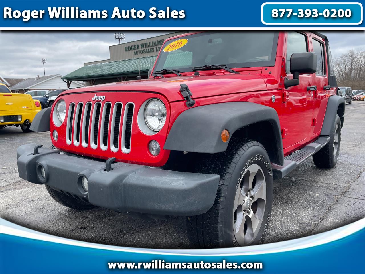 2016 Jeep Wrangler Unlimited Sahara's photo