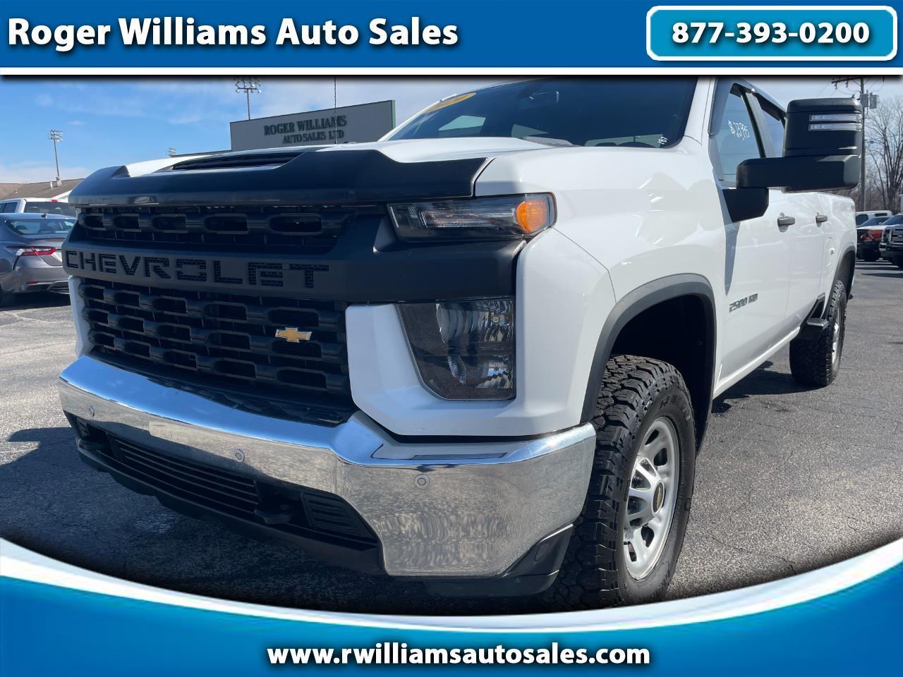 Chevrolet Silverado 2500HD Work Truck Crew Cab Short Box 4WD 2020