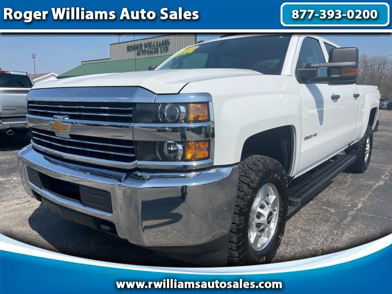2018 Chevrolet Silverado 2500HD Work Truck Crew Cab Long Box 4WD