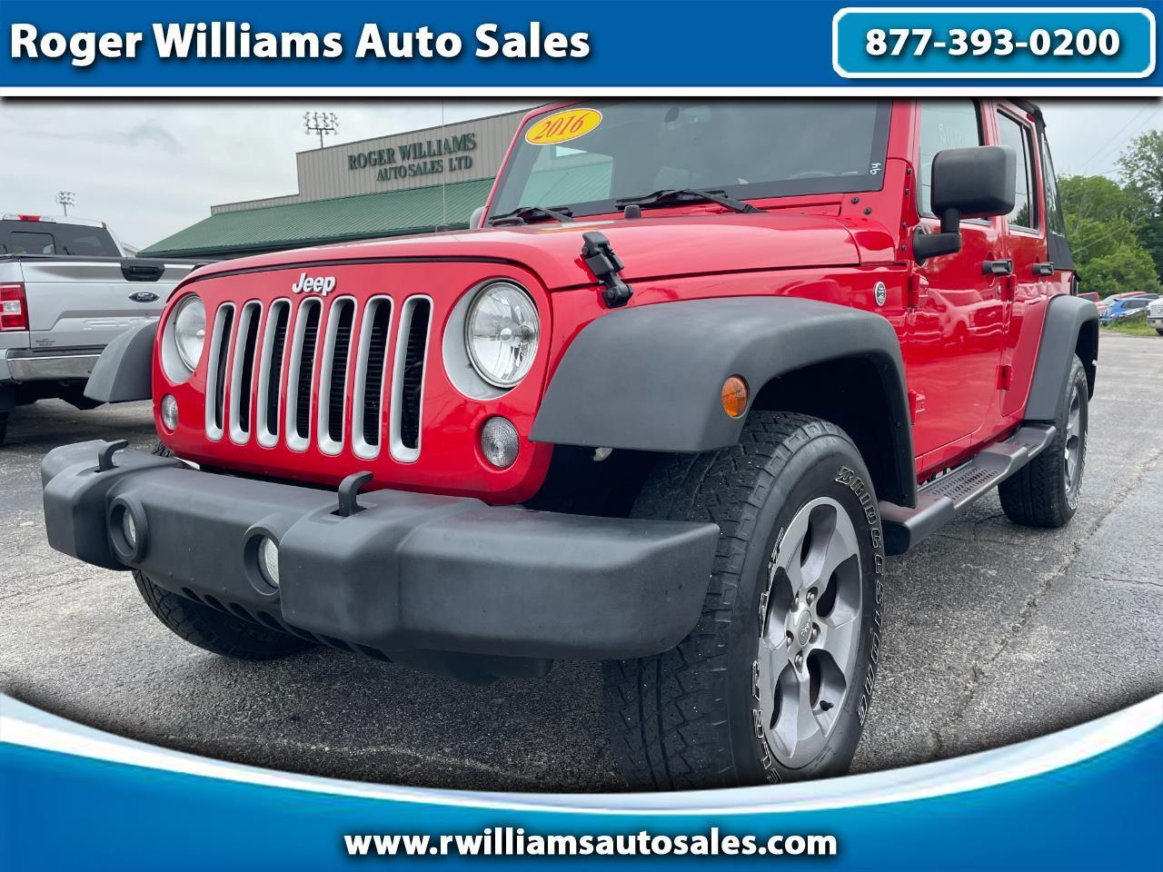 Jeep Wrangler Unlimited Sahara 4WD 2016