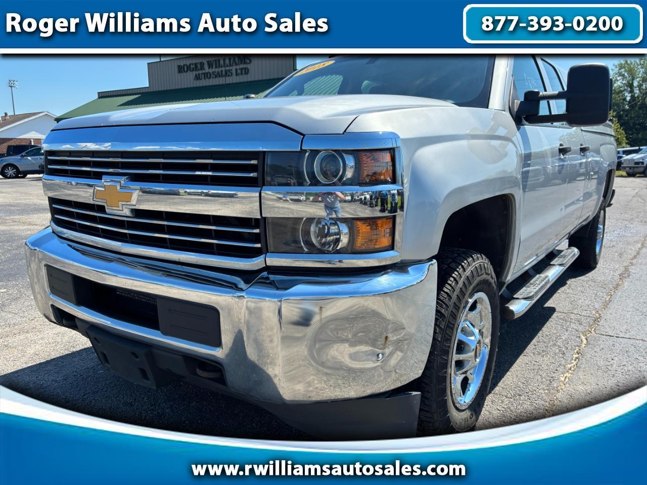 Chevrolet Silverado 2500HD Work Truck Double Cab Long Box 4WD 2018