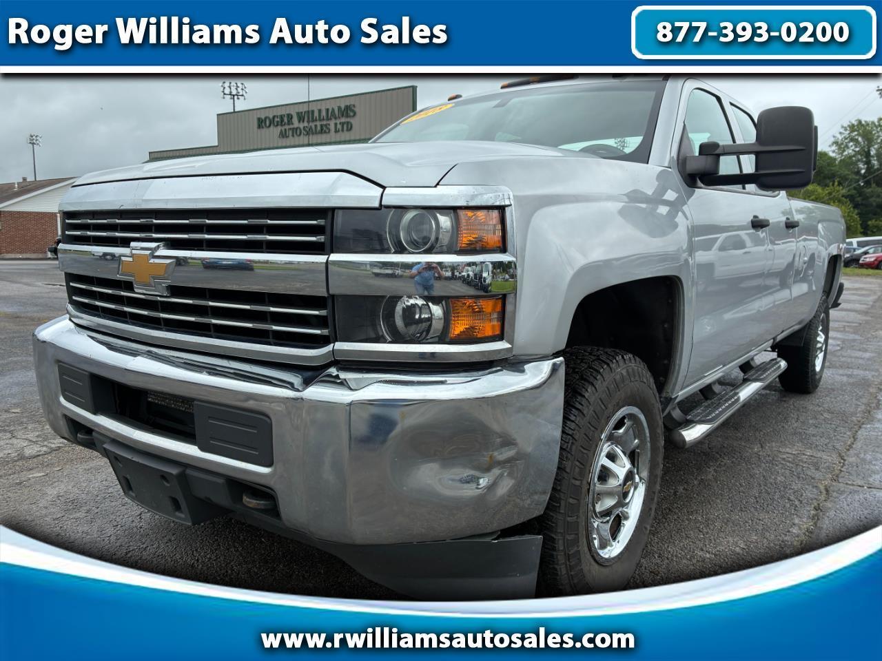 2018 Chevrolet Silverado 2500HD Work Truck Double Cab Long Box 4WD