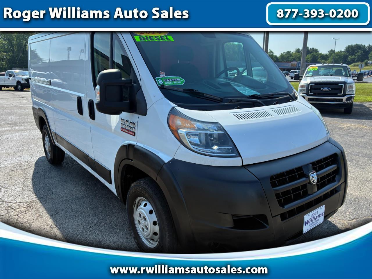 RAM Promaster 1500 Low Roof Tradesman 136-in. WB 2014