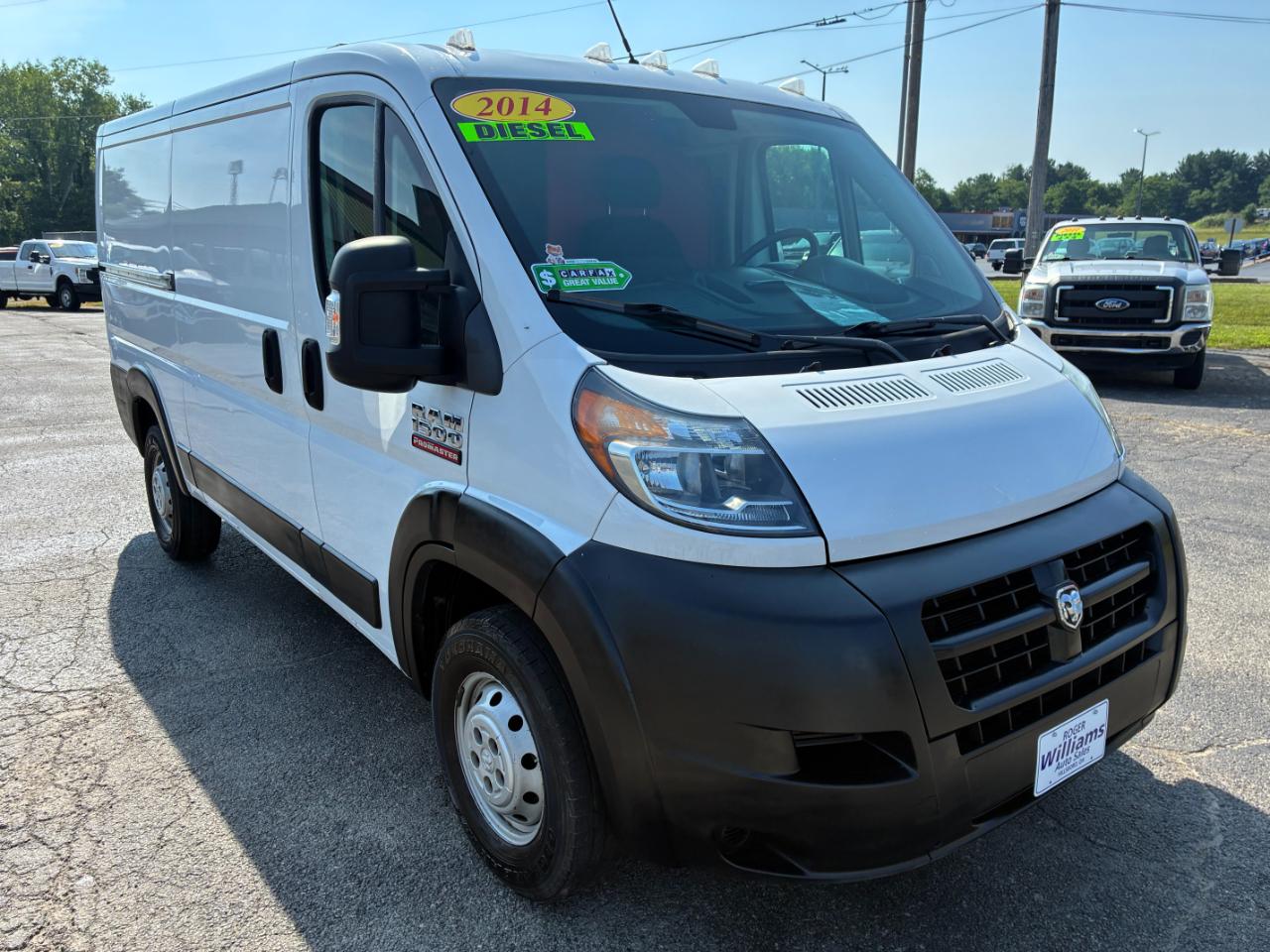 RAM Promaster 1500 Low Roof Tradesman 136-in. WB 2014