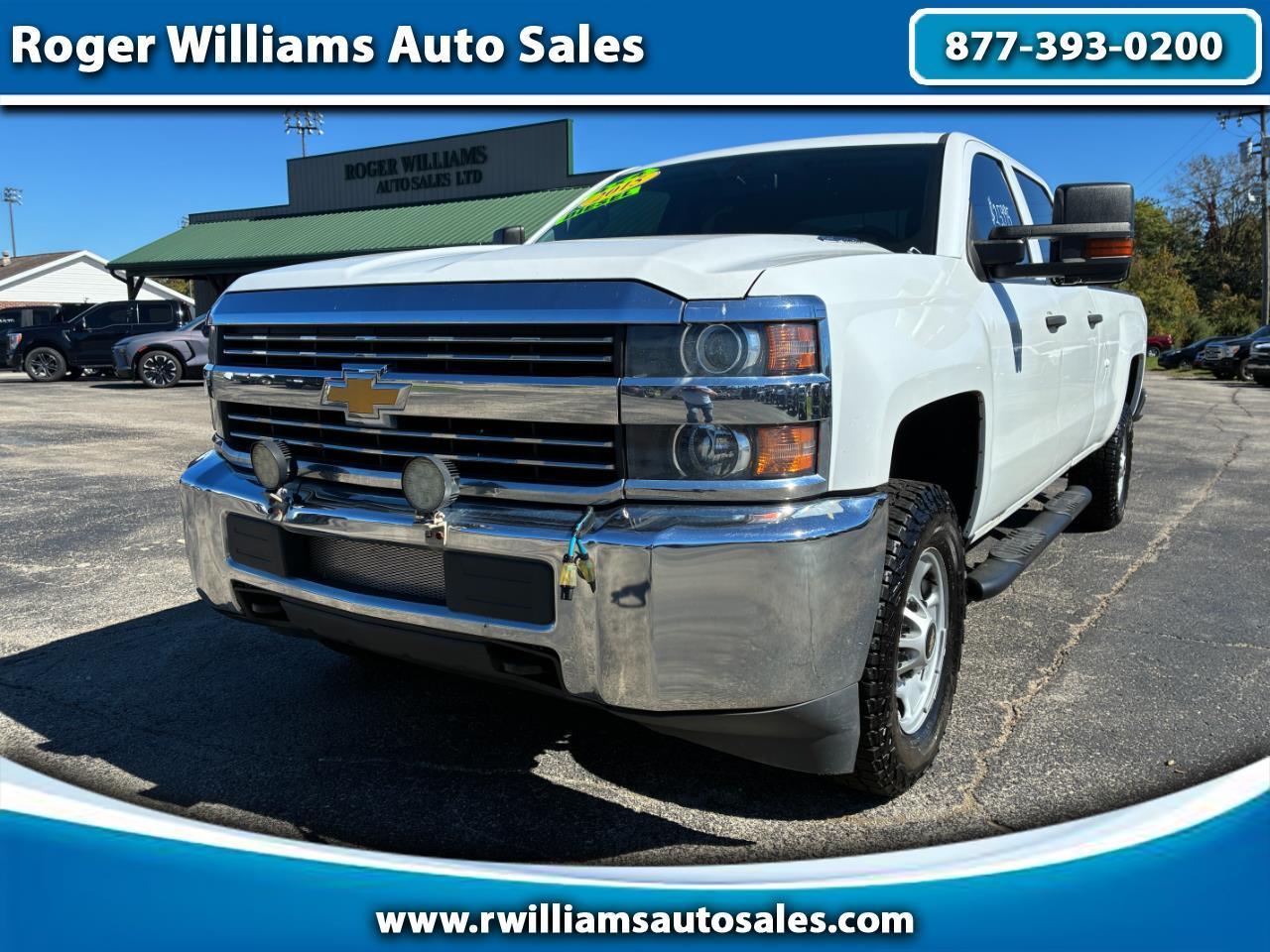 Chevrolet Silverado 2500HD Work Truck Crew Cab 4WD 2015