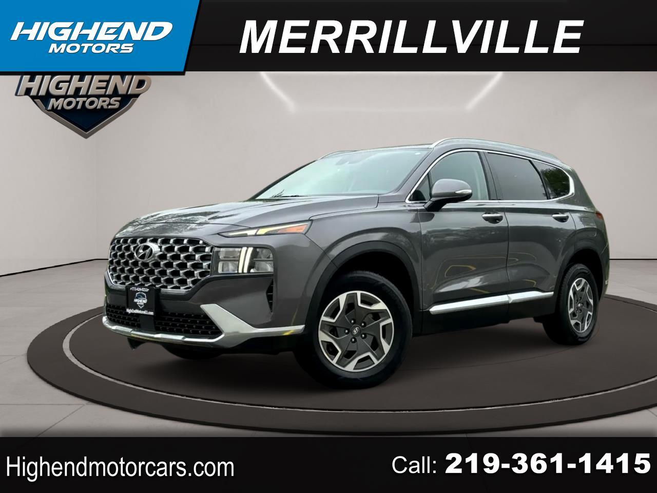 2021 Hyundai Santa Fe Hybrid Blue