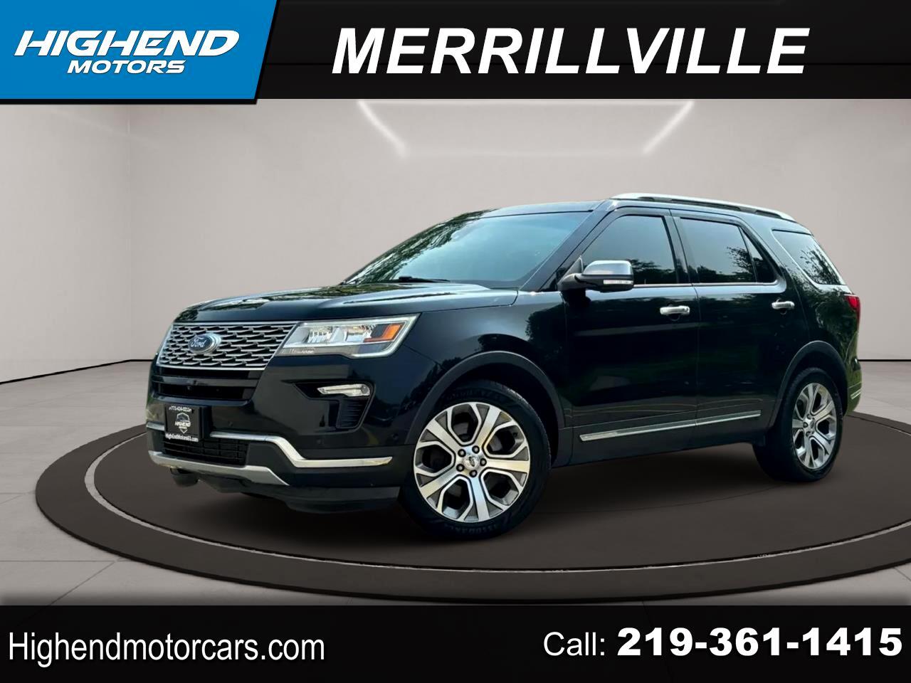 2018 Ford Explorer Platinum AWD