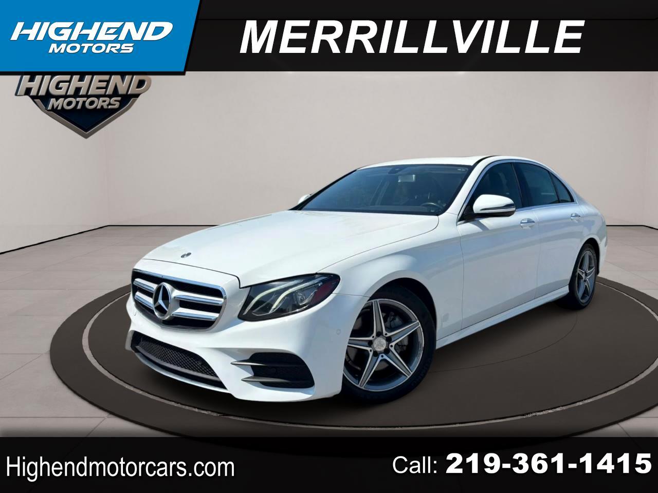 2018 Mercedes-Benz E-Class E300 4D Sedan