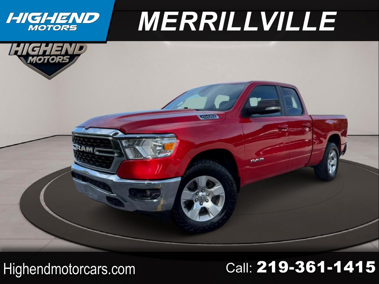 2022 RAM 1500 Big Horn Quad Cab 4WD