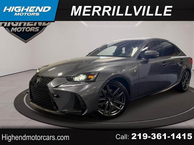 Gray 2019 Lexus IS 300 RWD Sedan Rear-Wheel Drive Automatic