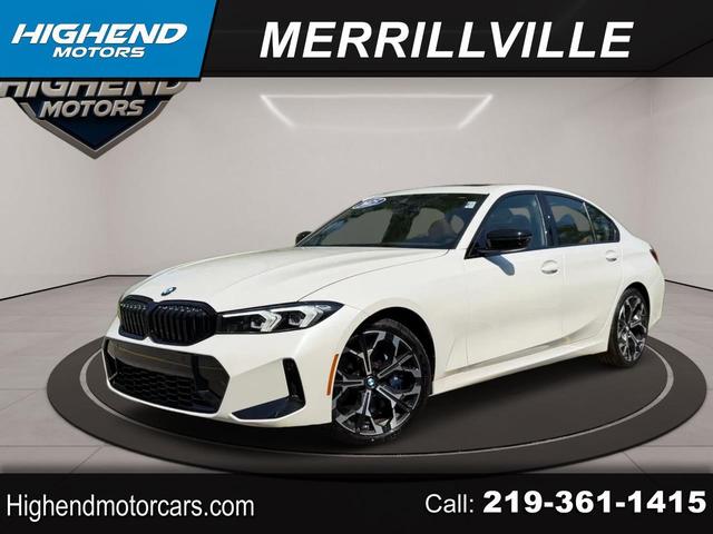 Pearl White 2025 BMW 3 Series 330i xDrive Sedan All-Wheel Drive Automatic