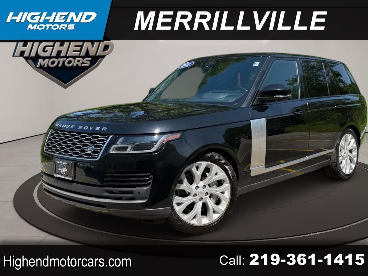 Black 2021 Land Rover Range Rover SUV / Crossover All-Wheel Drive Automatic