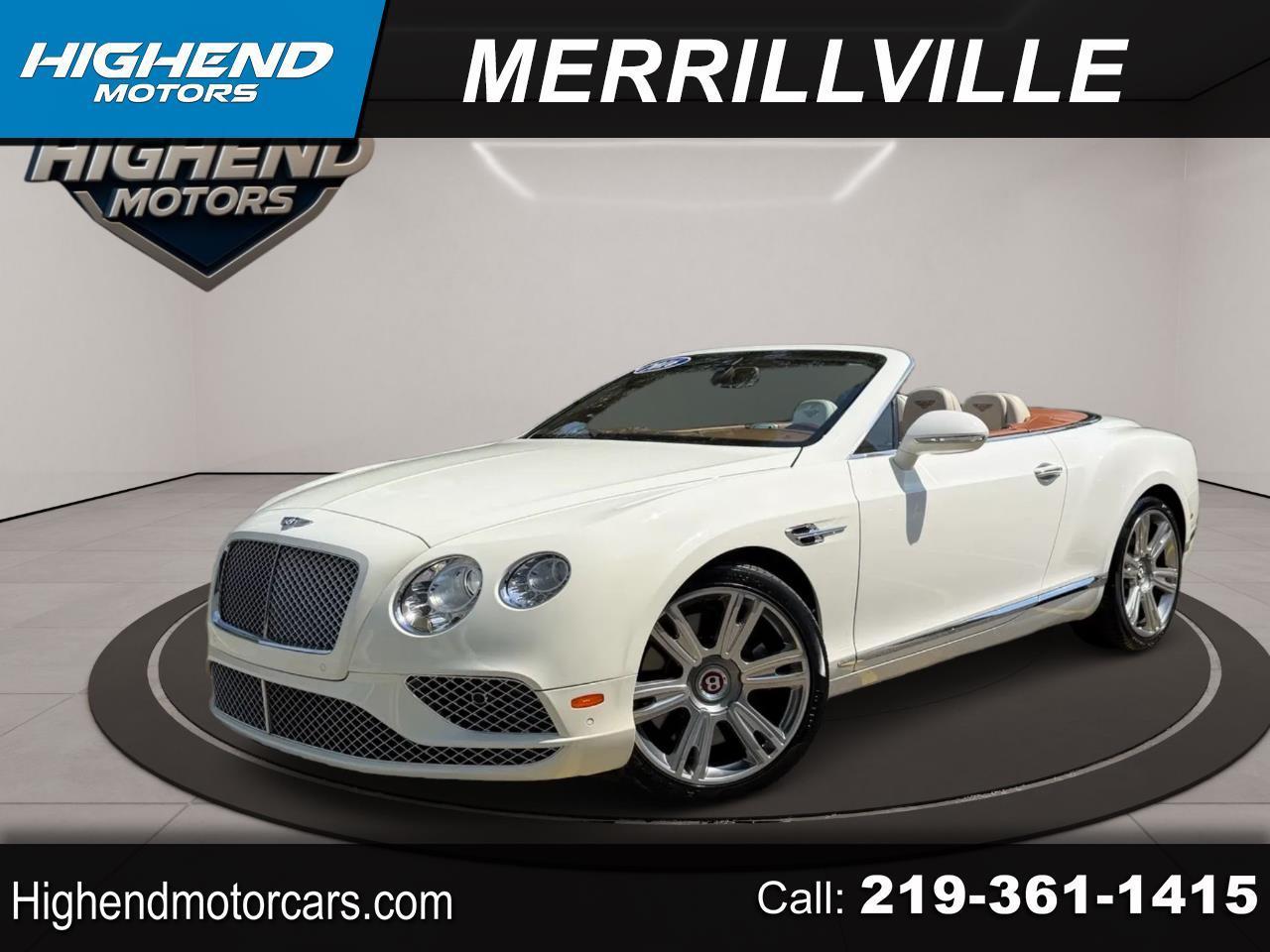 2016 Bentley Continental GTC GT