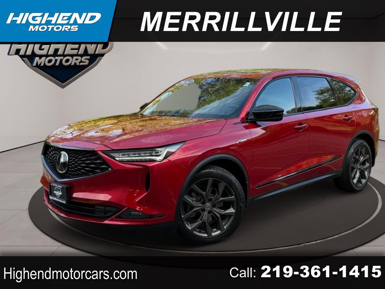 Red 2024 Acura MDX SUV / Crossover All-Wheel Drive Automatic