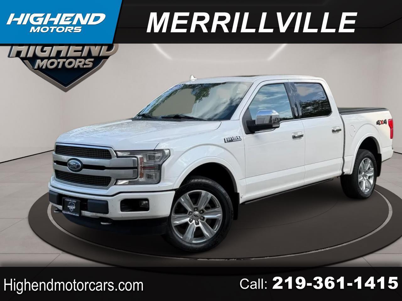 2018 Ford F-150 Platinum SuperCrew 5.5-ft. Bed 4WD