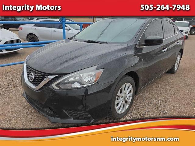 Black 2019 Nissan Sentra SR FWD Sedan Front-Wheel Drive Automatic