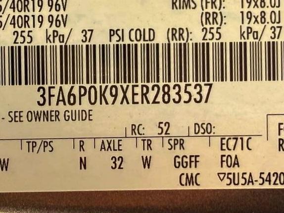 Ford Fusion Titanium 2014