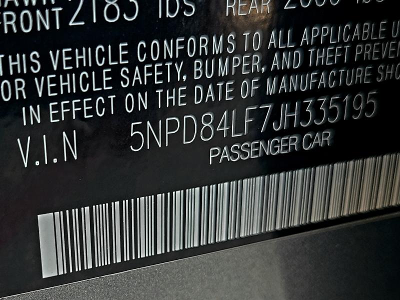 Hyundai Elantra Limited 2018