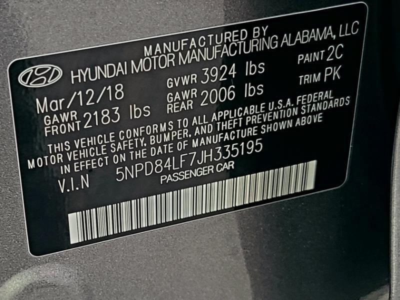 Hyundai Elantra Limited 2018