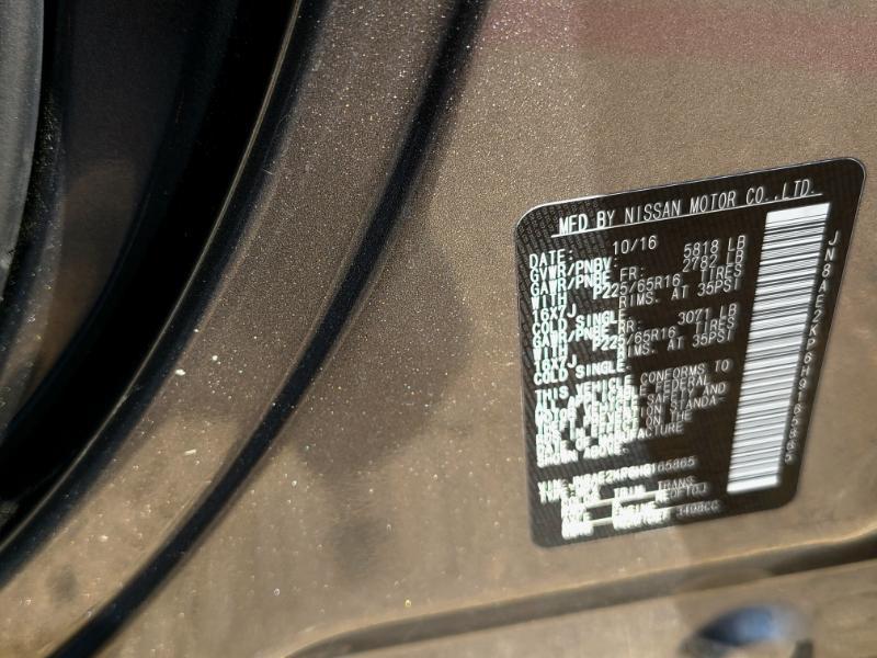 Nissan Quest SV 2017