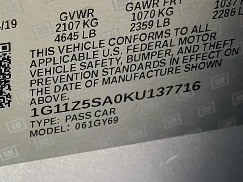 Chevrolet Impala LT 2019