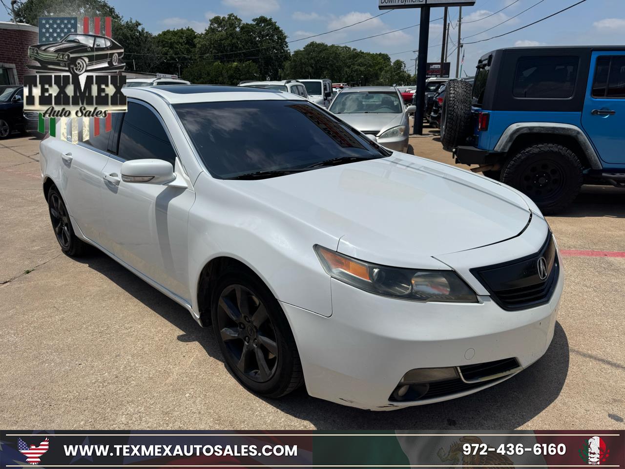 2012 Acura TL 6-Speed AT with Tech Package and 18-In. WP