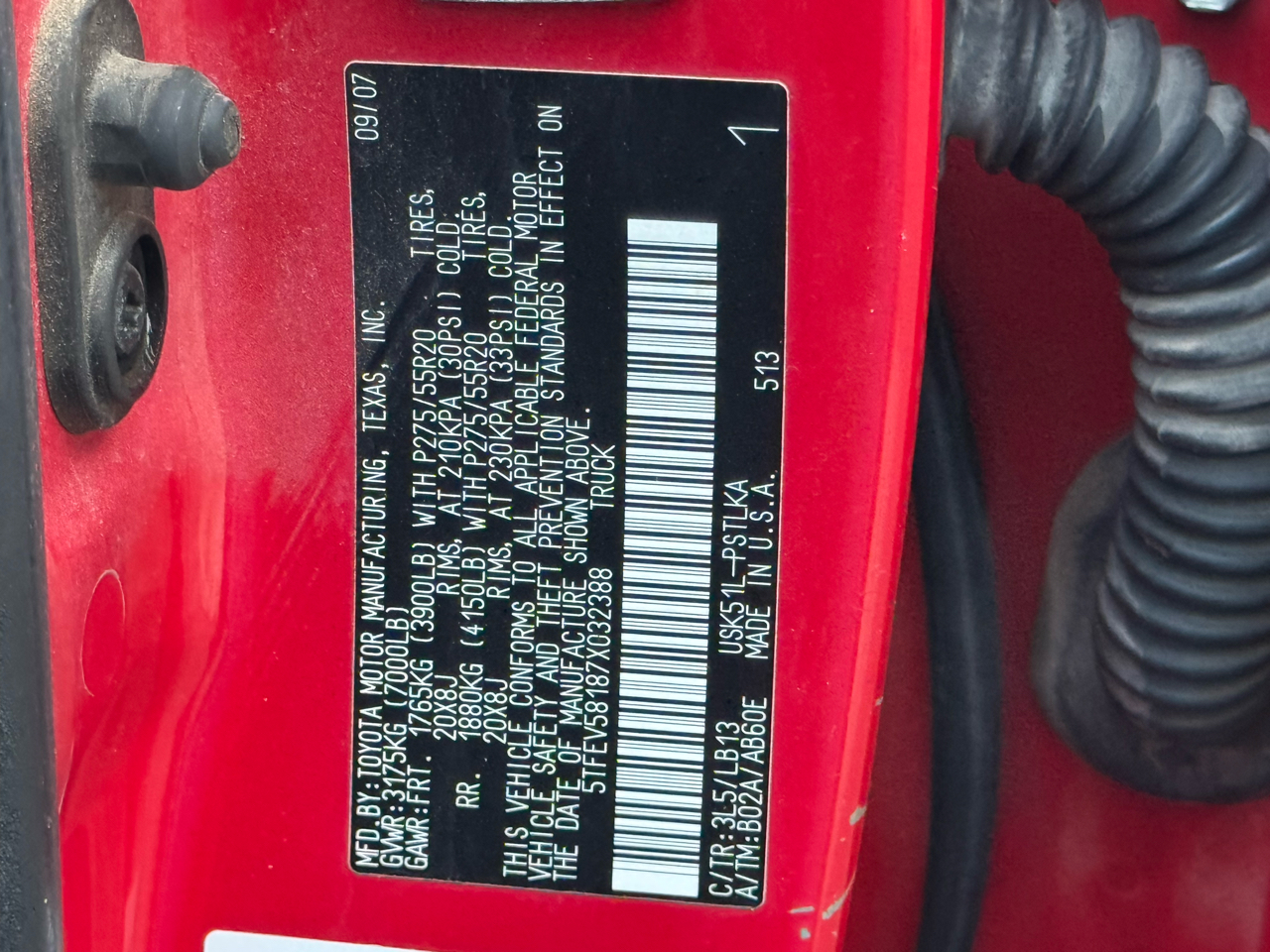 Toyota Tundra Limited CrewMax 6AT 2WD 2007