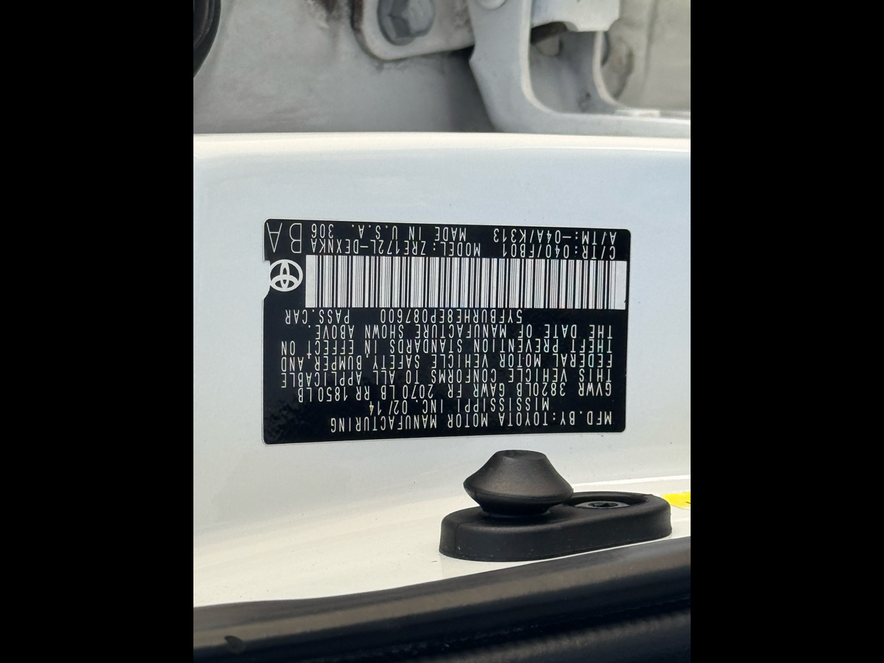 Toyota Corolla S Premium CVT 2014