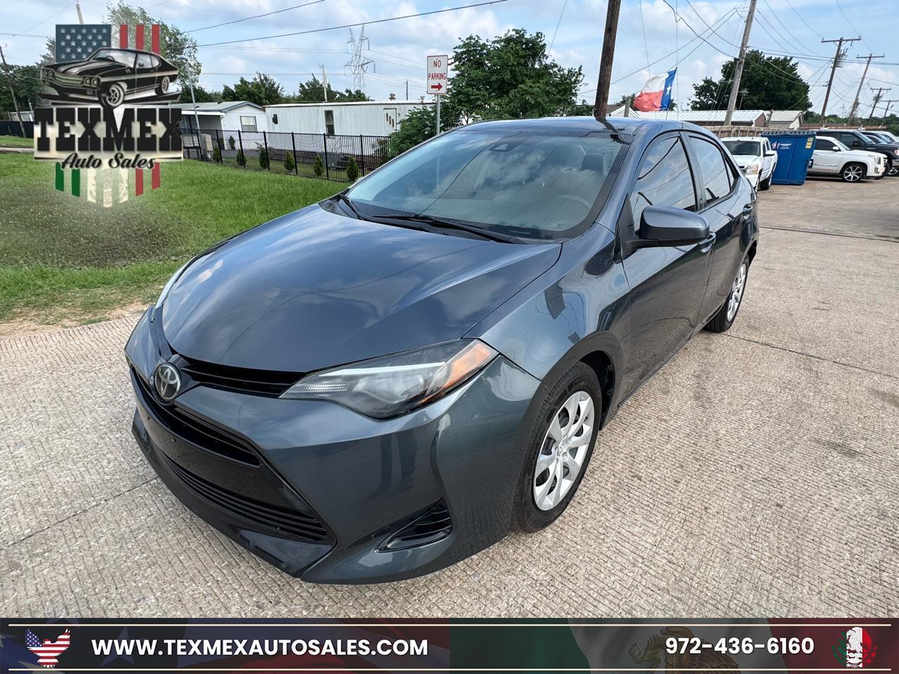 Toyota Corolla XLE CVT 2019
